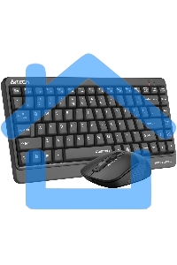 Комплект клавиатура + мышь A4Tech Fstyler FGS1110Q клав:черный/серый мышь:черный/серый USB беспроводная Multimedia