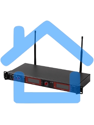 Приемник INTREND ITWMIC-Rx2-1S беспроводной, цифровой, двухканальный. технология True diversity