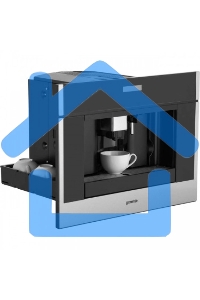 Кофемашина встраиваемая Gorenje CMA9200UX нержавеющая сталь/черный, исп. кофе - зерновой/молотый, 1.8 л, 1350 Вт, 15 бар