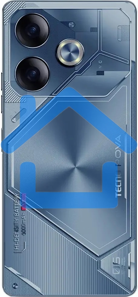 Смартфон Tecno POVA 6 LI7, 12/256Gb, синий