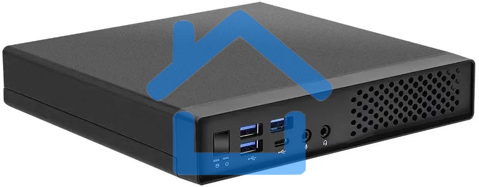 Неттоп IRU Office 310H6ATF slim i5 12400 (2.5) 16Gb SSD512Gb UHDG 730 Free DOS GbitEth WiFi BT 120W черный (2053254)