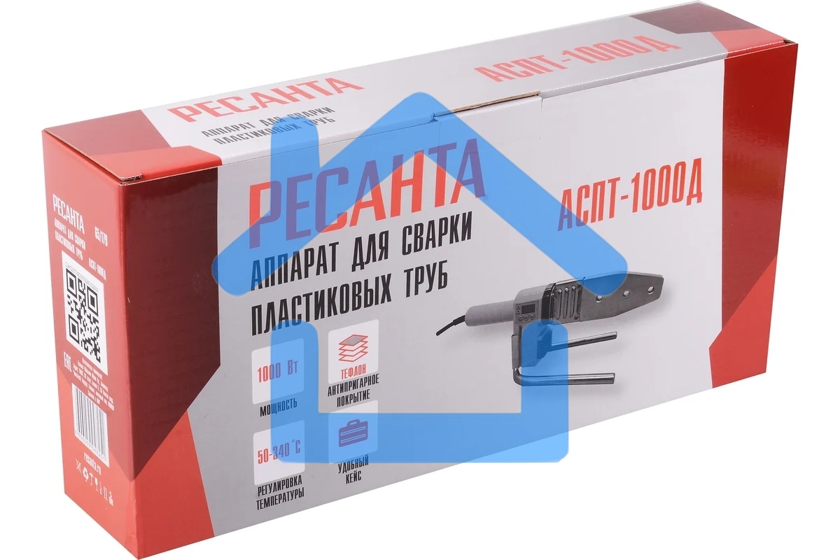 Аппарат для сварки пластиковых труб Ресанта АСПТ-1000Д