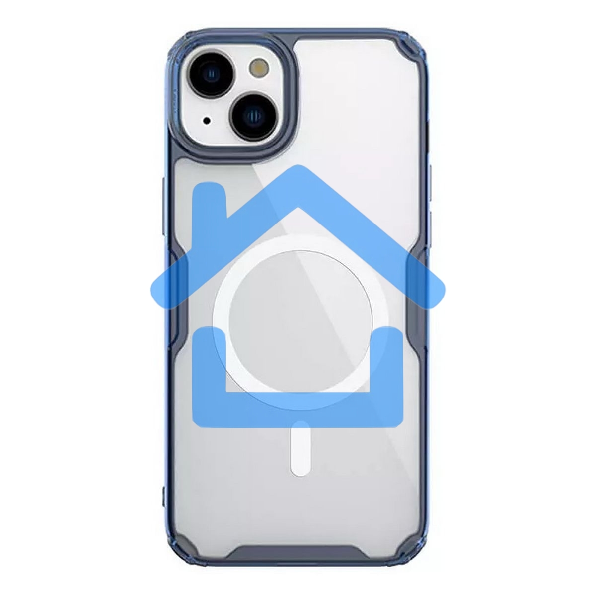 Чехол Nature TPU Pro Magnetic Case, синий, (AP IP15)