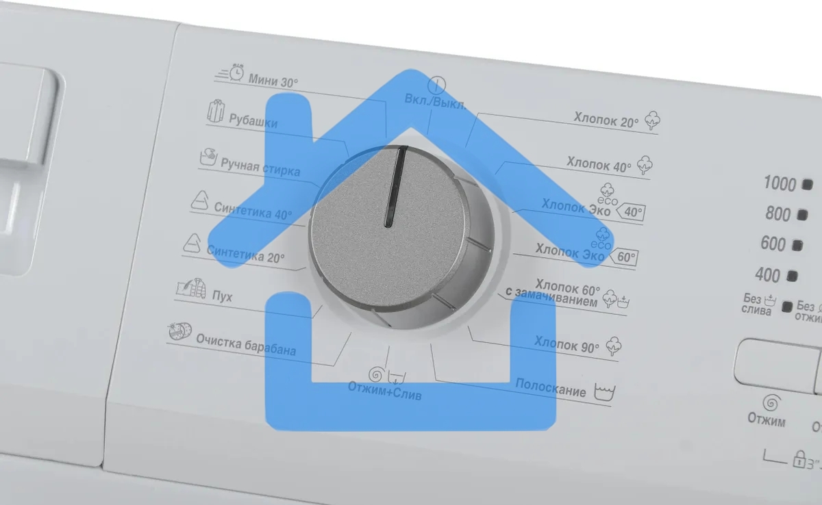 Стиральная машина Beko WDN635P1BSW (R) белый, загрузка фронтальная 6 кг, 1000 об/мин., класс: А