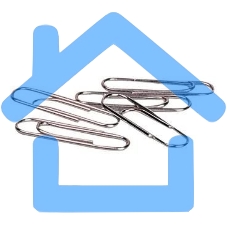 Скрепки Deli E0025 металл 29мм (упаковка: 100шт) пластиковая коробка