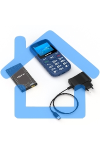 Мобильный телефон Maxvi B201 синий