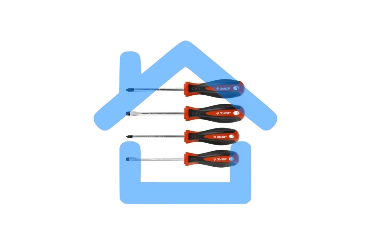 Набор отверток 4 шт ЗУБР Мастер-4