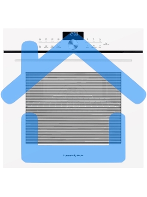 Духовой шкаф электрический Zigmund & Shtain E 168 W белый