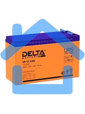 Батарея Delta HR 12-24 W (12V, 6Ah)