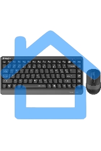 Комплект клавиатура + мышь A4Tech Fstyler FGS1110Q клав:черный/серый мышь:черный/серый USB беспроводная Multimedia