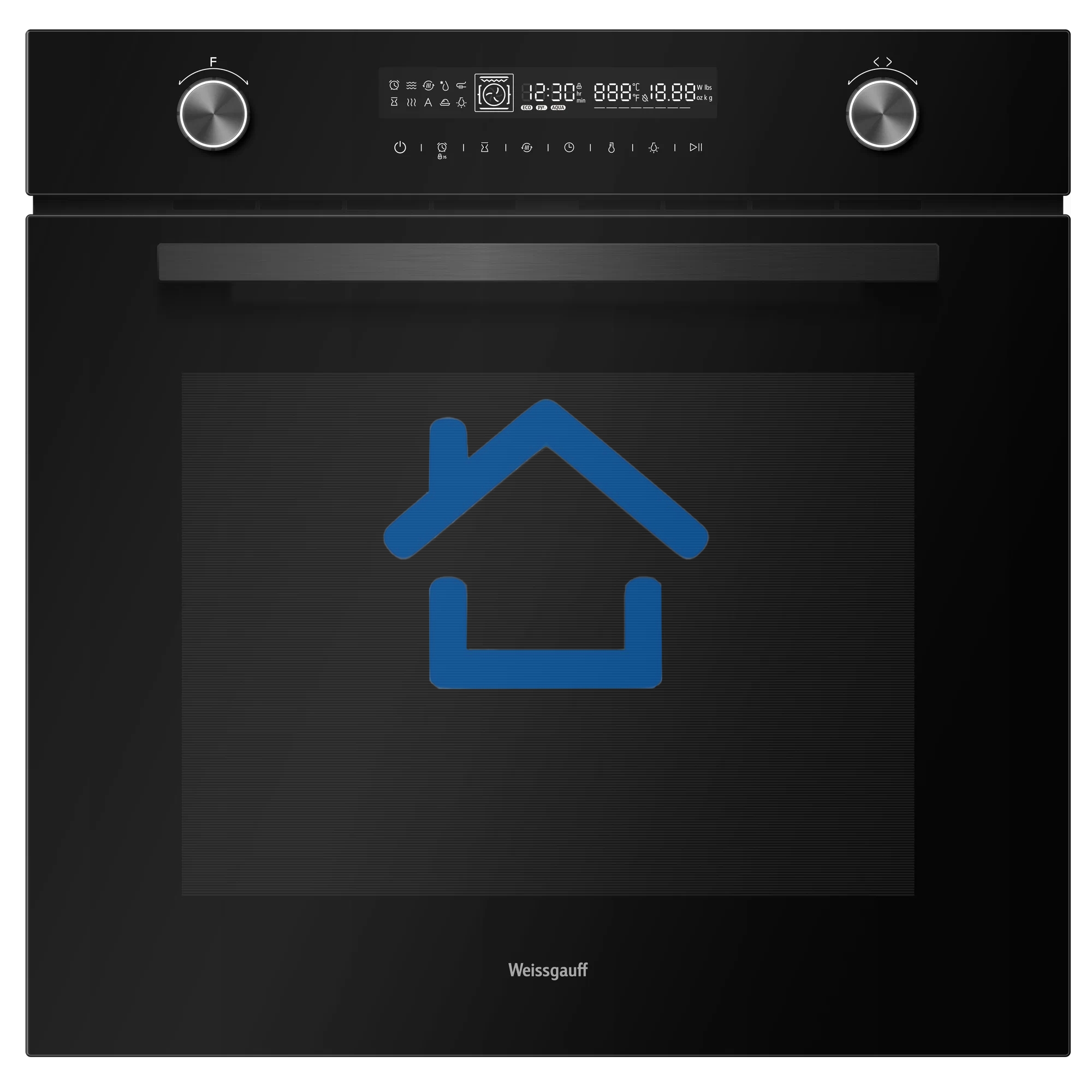 Духовой шкаф Weissgauff EOM 741 PDB Black Edition