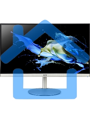 Монитор Acer CB272Esmiprx черный/серебристый 27