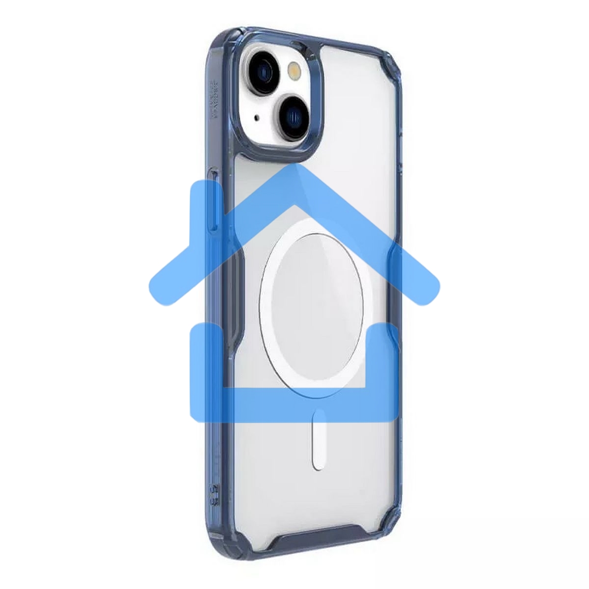 Чехол Nature TPU Pro Magnetic Case, синий, (AP IP15)