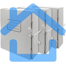 Папка архивная 2 завязки Silwerhof микрогофрокартон корешок 75мм белый (упак.:3шт)