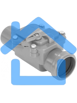 Клапан обратный канализационный 50 мм