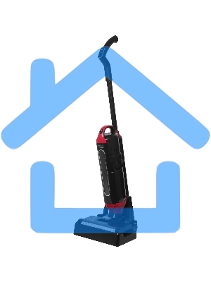 Пылесос моющий Rondell RDE-2080 200Вт черный/красный