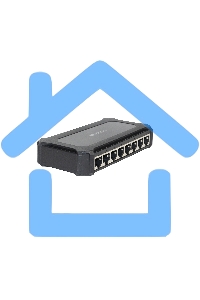 Коммутатор Unmanaged Switch 8x1000Base-T, plastic case