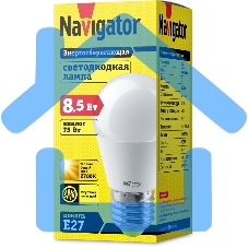 Лампа светодиодная Navigator NLL-G45-8.5-230-2.7K-E27