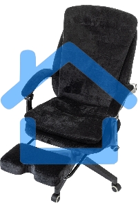 Кресло руководителя Бюрократ T-9950MSG-F Fabric черный Light-20, крестов. пластик, подст. для ног