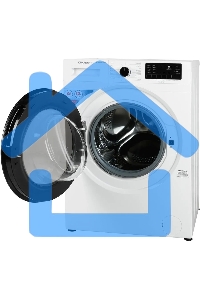 Стиральная машина Kraft KF-MDS12146W белый, загрузка фронтальная 12 кг, 1400 об/мин., класс: А+++