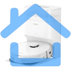 Робот-пылесос DreameBot L10S Plus белый/черный, 75 Вт, 5200 мА·ч Li-Ion, уборка влажная/комбинированная/сухая, пылесборник контейнер 0.35 л