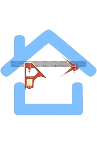 Угольник, 300 мм, металлический, комбинированный Sparta