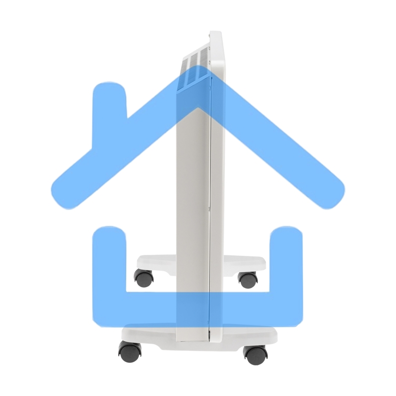 Конвектор Rexant 60-0126 белый, 500 Вт, 10 м2, термостат