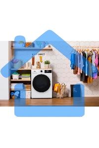 Стирально-сушильная машина Gorenje W1D2A164ADS (20010443) белый загр. фронтальная макс.: 10 кг 1400об/мин класс: А