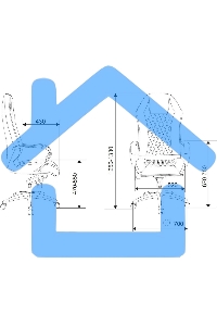 Кресло руководителя Бюрократ _Aura/Black черный, кожа, крестовина полированный алюминий