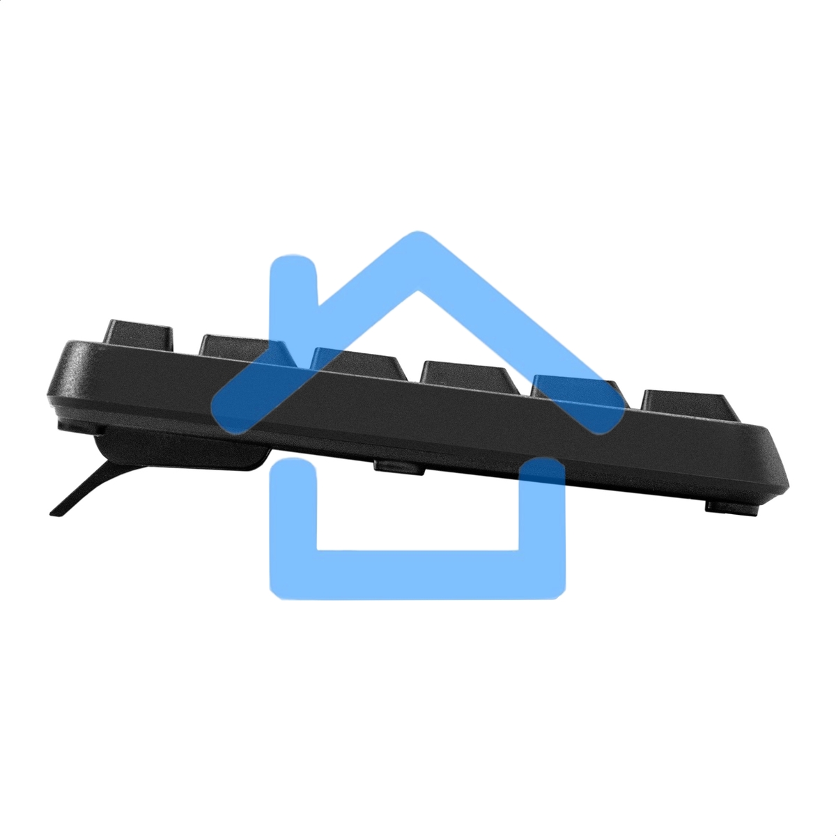 Клавиатура ExeGate EX298364RUS Smart K120 (USB, полноразмерная, влагозащищенная, 104кл., Enter большой, длина кабеля 1,6м, черная, RTL)
