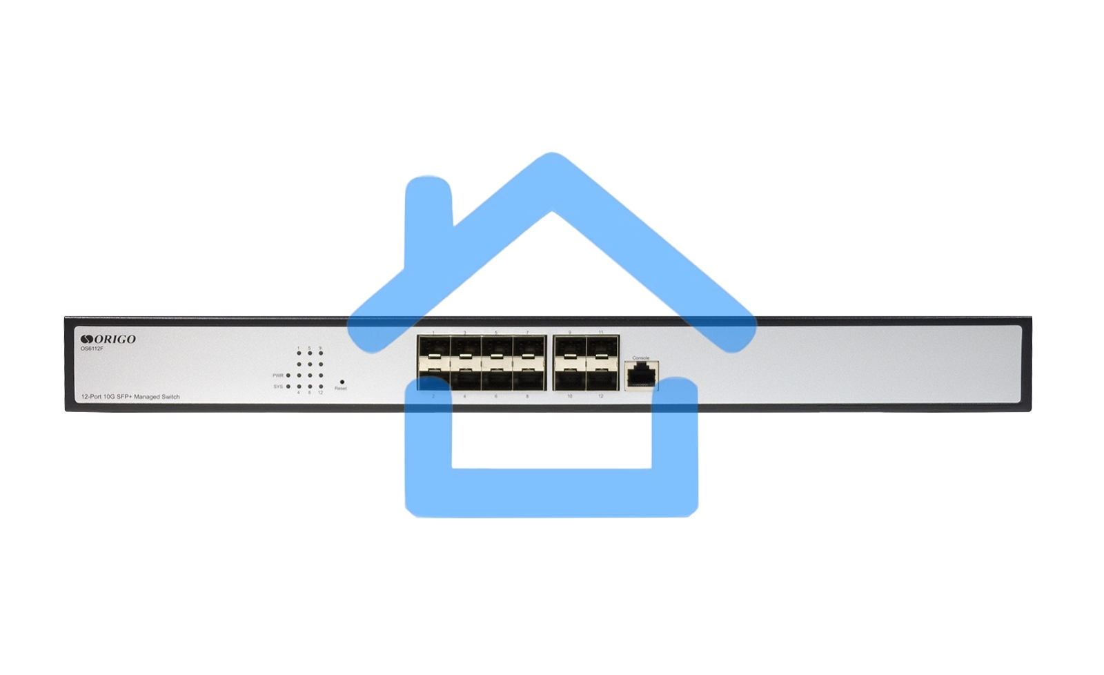 Коммутатор Managed L3 Switch 12x10Gbase-X SFP+, RJ45 Console