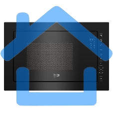 Микроволновая печь встраиваемая Beko BMGB25333BG черный, 25 л, 900 Вт, переключатели - поворотный механизм/сенсор