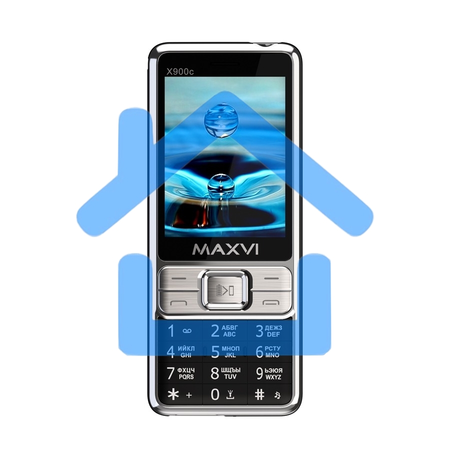 Мобильный телефон Maxvi X900c черный