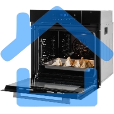 Духовой шкаф-пароварка электрический встраиваемый Graude BMDP 60.1 E черный/серебристый