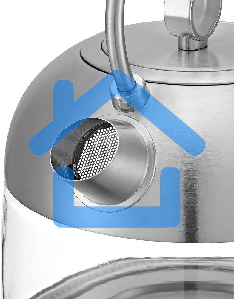 Чайник электрический Kitfort КТ-6172 1.7л. 2200Вт нержавеющая сталь корпус: стекло/металл