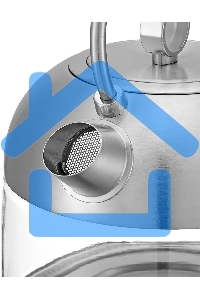 Чайник электрический Kitfort КТ-6172 1.7л. 2200Вт нержавеющая сталь корпус: стекло/металл