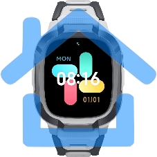 Детские умные часы Mibro P6 серые