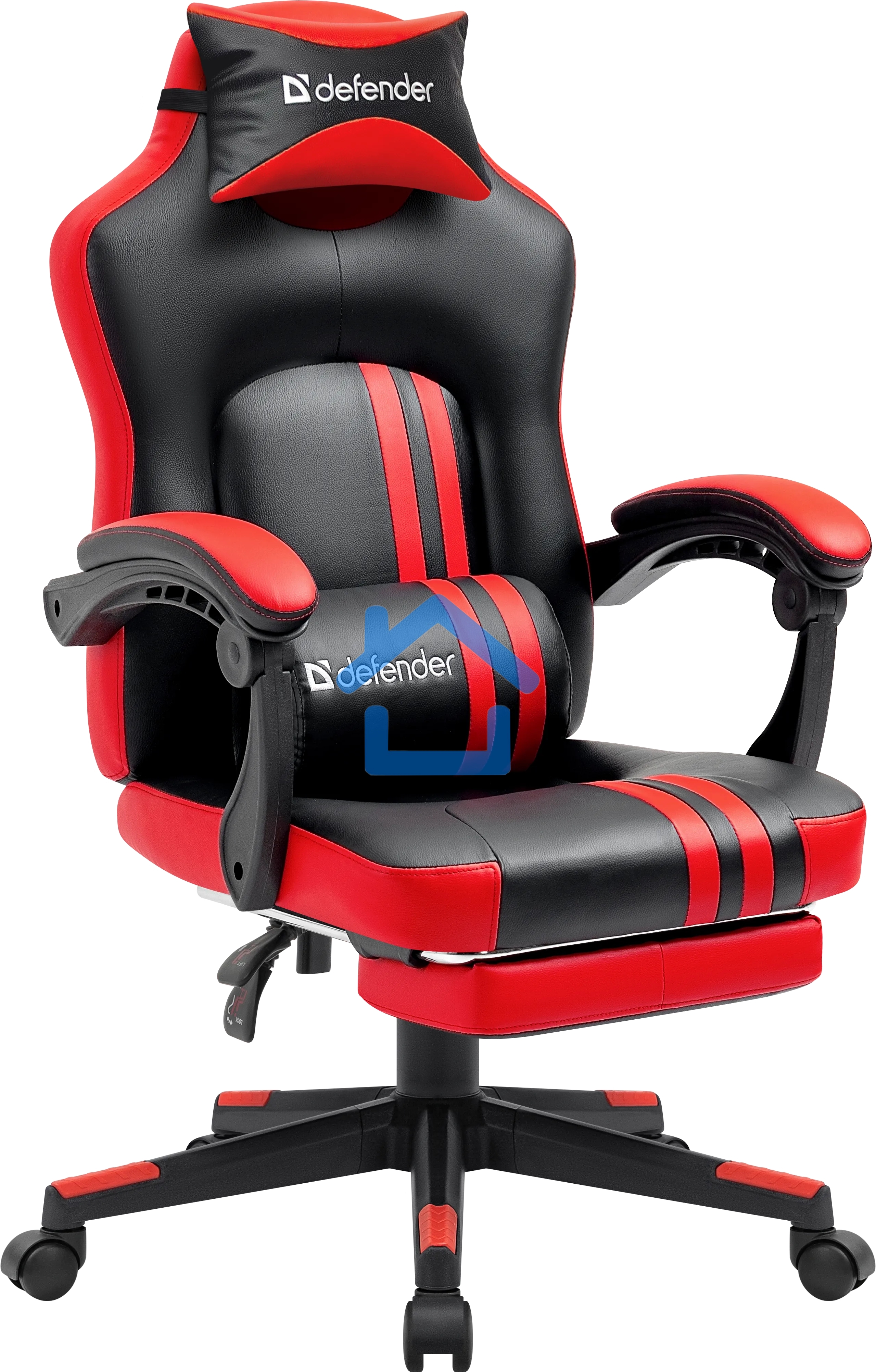 Кресло игровое Defender DIABLO BLACK/RED