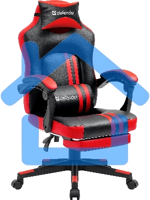 Кресло игровое Defender DIABLO BLACK/RED
