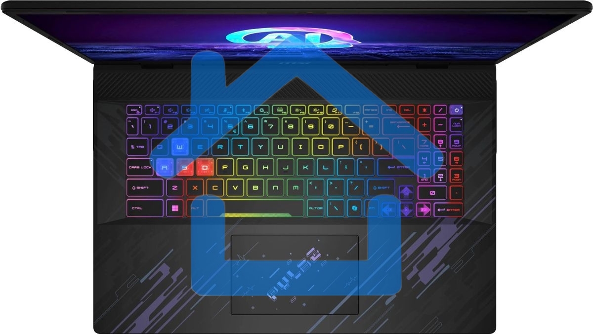 Ноутбук MSI Pulse 17 AI C1VEKG-088XRU Core Ultra 5 125H 16Gb SSD1Tb NVIDIA GeForce RTX 4050 6Gb 17