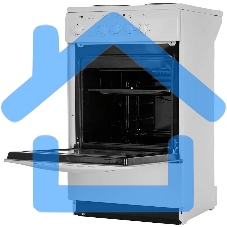 Плита электрическая De Luxe 5004.12э белый, конфорок 4 шт, духовка 43 л, 50 см x 85 см x 50 см