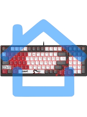 Клавиатура A4Tech Bloody S98 Naraka BLMS Plus механическая черный/красный USB for gamer LED (S98 NARAKA BLMS RED PLUS)