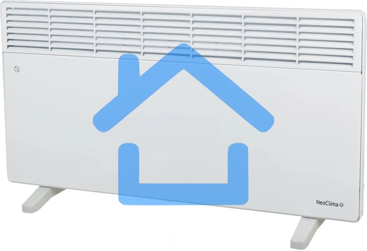 Конвектор Neoclima Comforte T2.5 ЭВНА-2,5/230С2белый, 2500 Вт, 25 м2, термостат