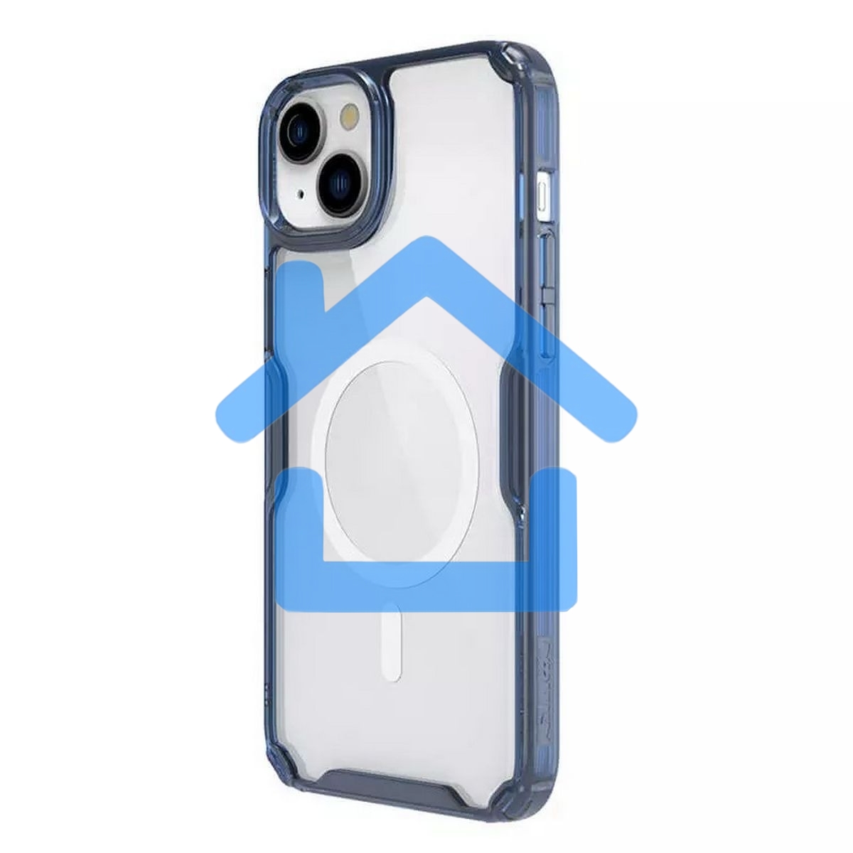 Чехол Nature TPU Pro Magnetic Case, синий, (AP IP15)
