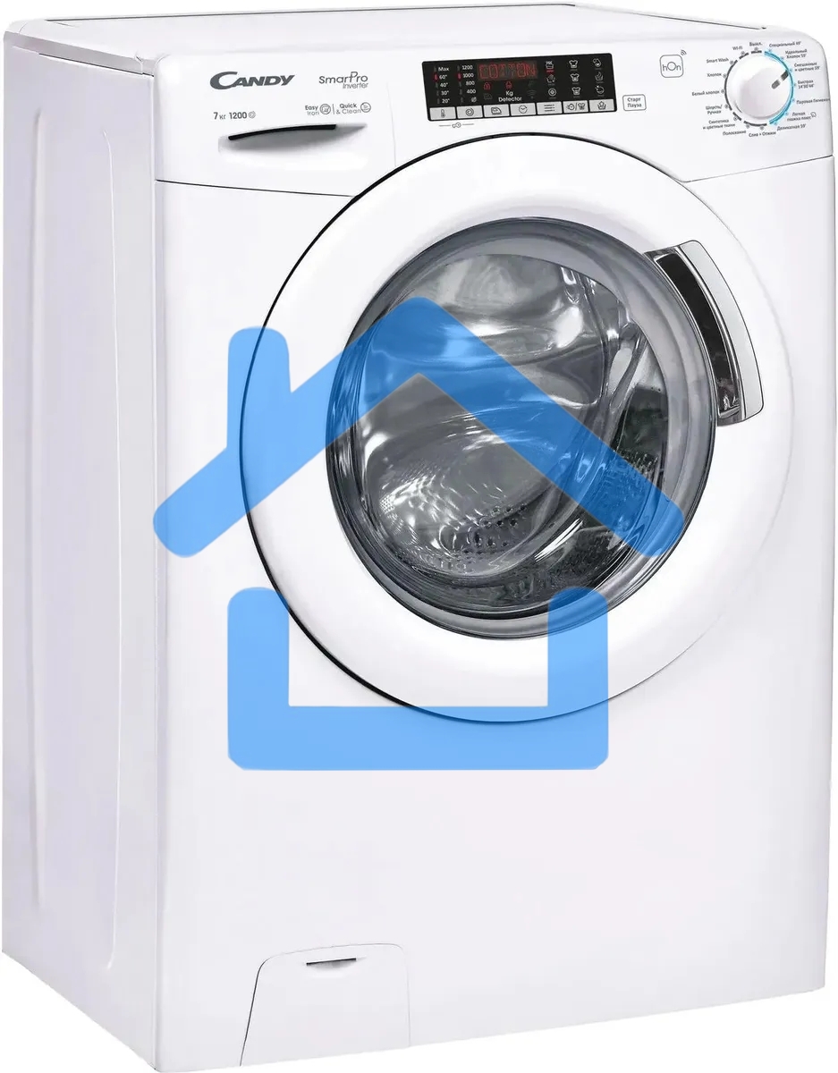 Стиральная машина Candy Smart Pro Inverter CSO4 276TWM-07 белый, загрузка фронтальная 7 кг, 1200 об/мин., класс: А
