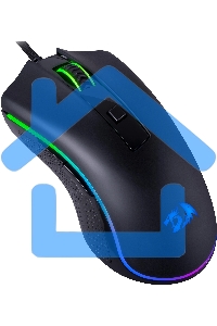 Мышь проводная Redragon Cypher , черный, 12800 dpi, USB, кнопки - 7