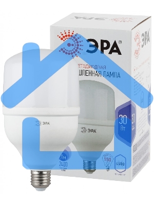 Лампа светодиодная высокомощная ЭРА Б0027004 POWER 30W-6500-E27 2400 лм