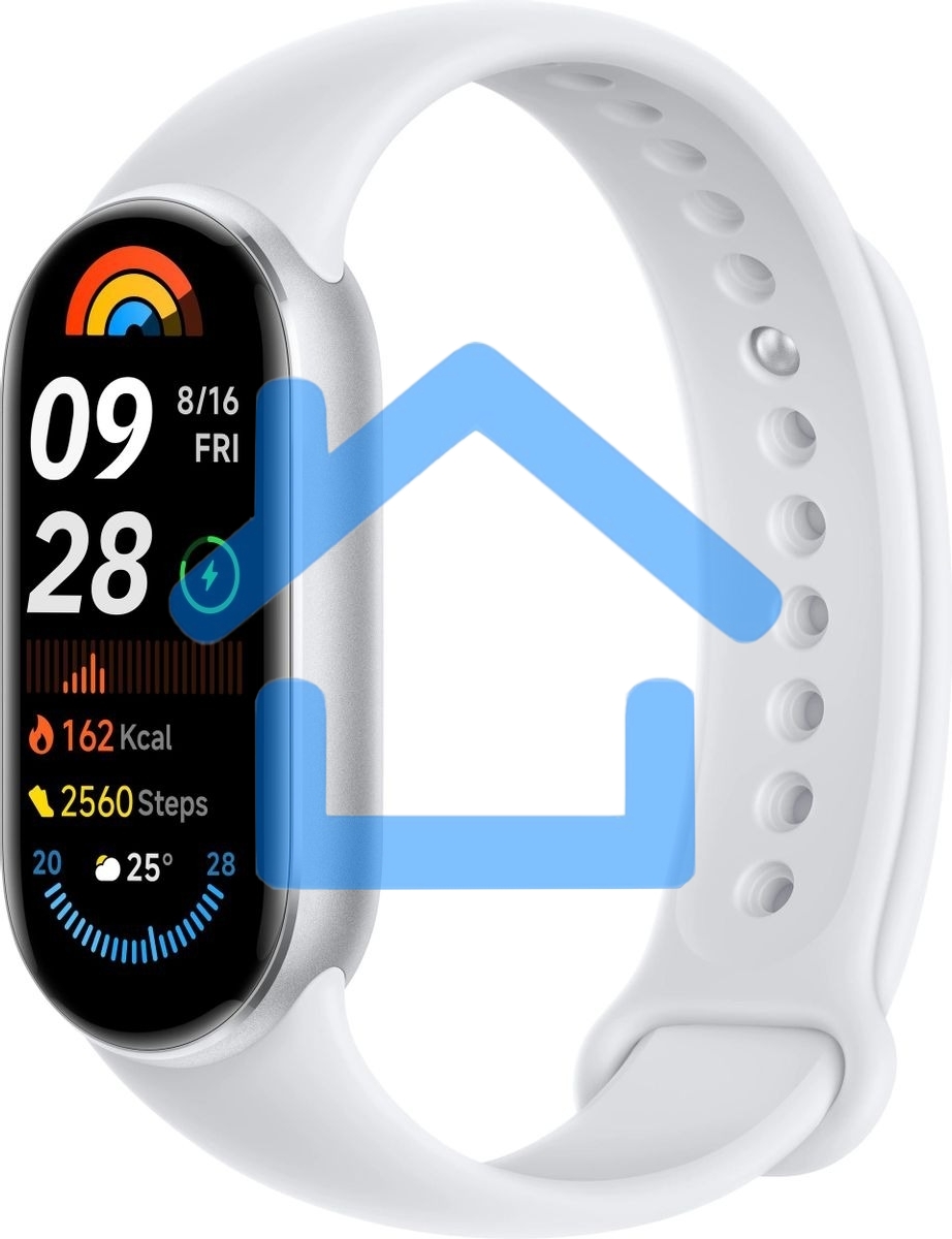 Фитнес трекер Xiaomi Smart Band 9 Glacier серебристый / серебристый