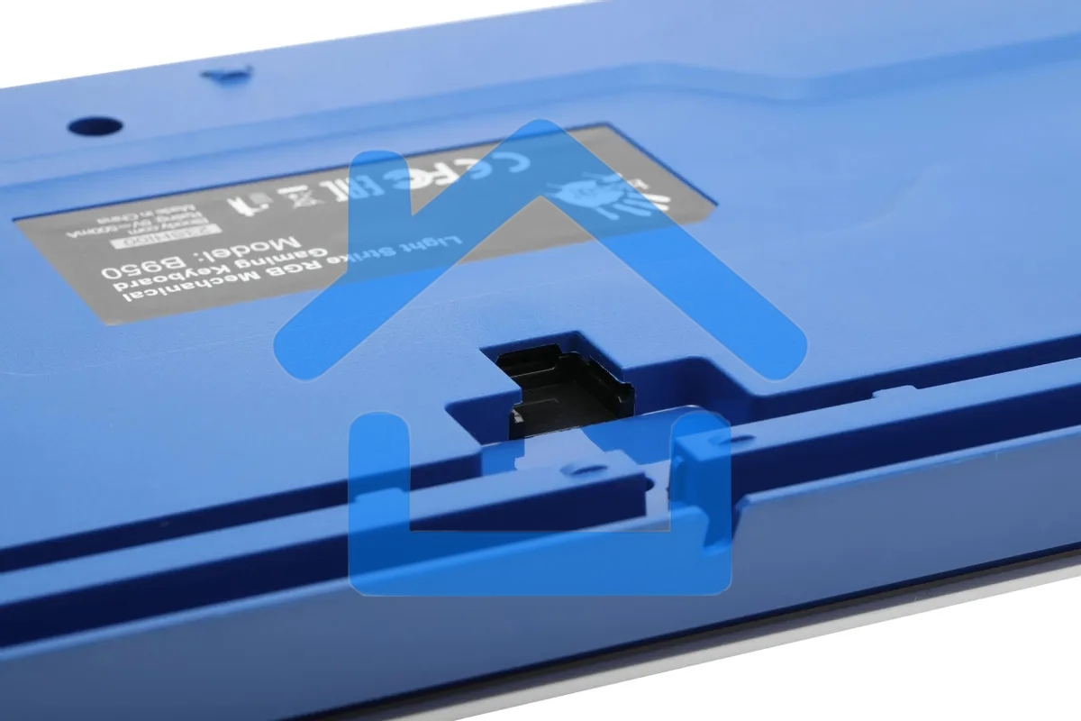 Клавиатура A4Tech Bloody B950 проводная USB синий/белый