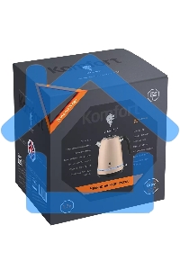 Чайник электрический LEONORD LE-1503 1,7 л, 2200 Вт, нержавейка, бронзовый